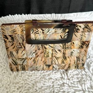 Vintage Shell Clutch